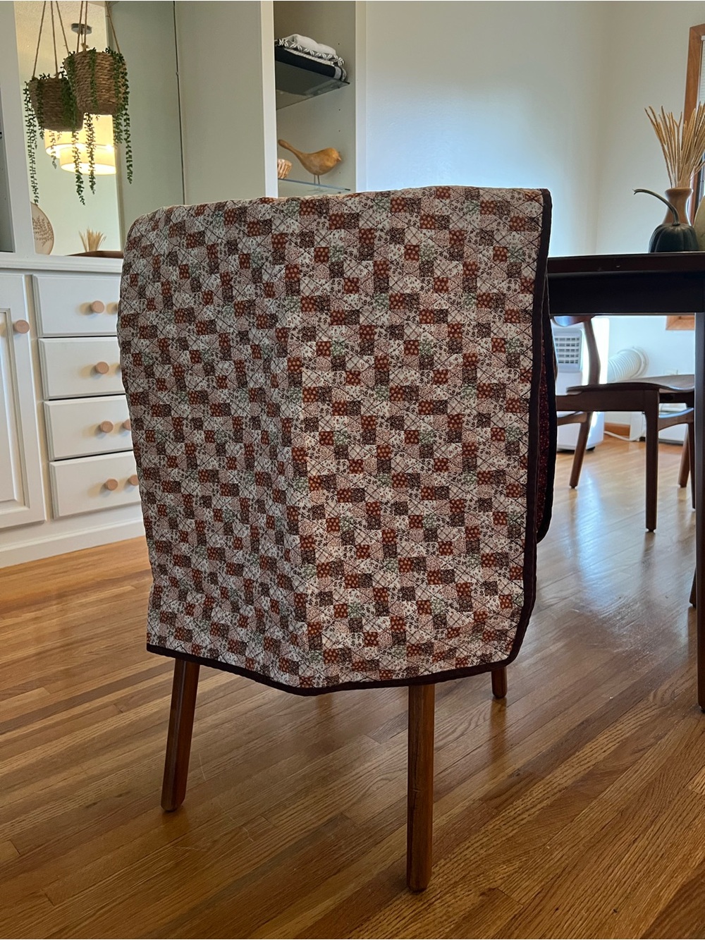 Vintage handcrafted quilt